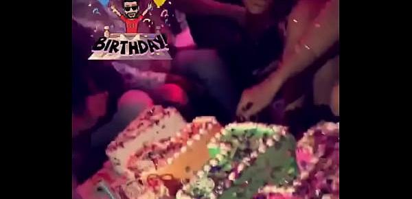  Adult Girls Celebrating Birthday